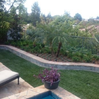 BSH Landscape & Hardscape Design - The completed backyard!  Guests immediately respond with "wow, you have a resort setting" - Landscape Architects or Designers Near Me - Valencia, California
