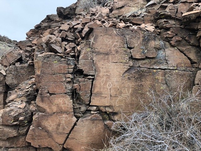 Griffith Canyon Petroglyphs Logo