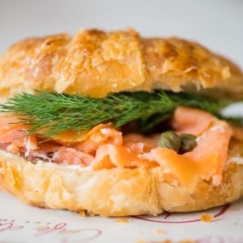 Cafe des Fleurs - a sandwich with salmon and capers - Desserts Near Me - Miami Beach, Florida Cafe des Fleurs - a sandwich with salmon and capers - Desserts Near Me - Miami Beach, Florida