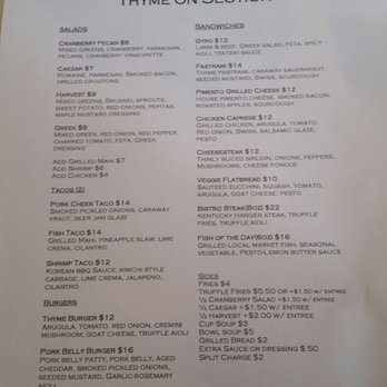 Thyme on Section - New American Near Me - Fairhope, Alabama Thyme on Section - New American Near Me - Fairhope, Alabama