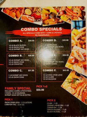 Menu photo 4 King Crab Orlando, FL
