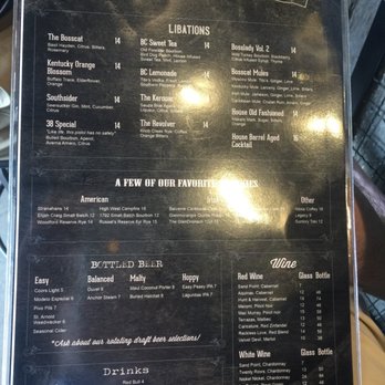 Bosscat Kitchen & Libations - Bourbon heaven. - New American Near Me - Houston, Texas