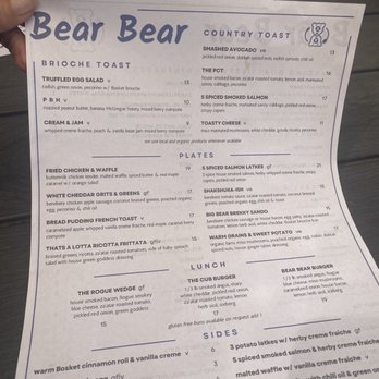 Bear Bear - Breakfast & Brunch Near Me - Leavenworth, Washington Bear Bear - Breakfast & Brunch Near Me - Leavenworth, Washington