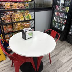 Jordan's Kwik Shop No 5 - Sole table for dining in