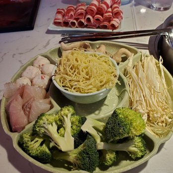 Lataohotpot - Part of our lunch spread - Hot Pot Near Me - College Park, Maryland