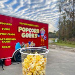 Butter at the top, caramel at the bottom. This is their food truck which serves the same deliciousness as is in the store!