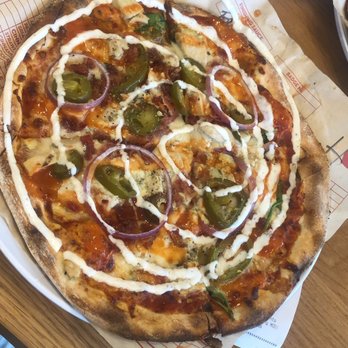 MOD Pizza - Calexico Pizza , with spinach be red onions - Fast Food Near Me - Chesapeake, Virginia MOD Pizza - Calexico Pizza , with spinach be red onions - Fast Food Near Me - Chesapeake, Virginia