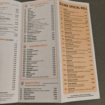 Yellowstone Sushi - Menu - Sushi Bars Near Me - Forest Hills, New York