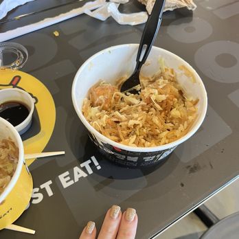 Cupbop - Korean BBQ in a Cup - Cup and bowl with crunchy level 3 - Barbeque Near Me - Cedar City, Utah Cupbop - Korean BBQ in a Cup - Cup and bowl with crunchy level 3 - Barbeque Near Me - Cedar City, Utah