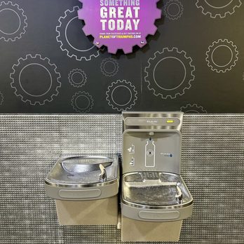Planet Fitness - New drinking fountain and water bottle fill station! - Gyms Near Me - Orlando, Florida Planet Fitness - New drinking fountain and water bottle fill station! - Gyms Near Me - Orlando, Florida