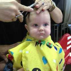 Classics Haircuts for Kids and Adults - First haircut and Classics kept him calm and relaxed.