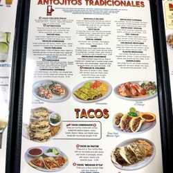 El Metate 2 - Menu