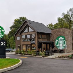 Starbucks - They are up and running. The inside looks beautiful and they did a great job on the outside renovation. Congratulations!