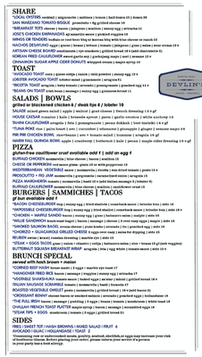 Menu photo 5 Devlin's Brighton, MA