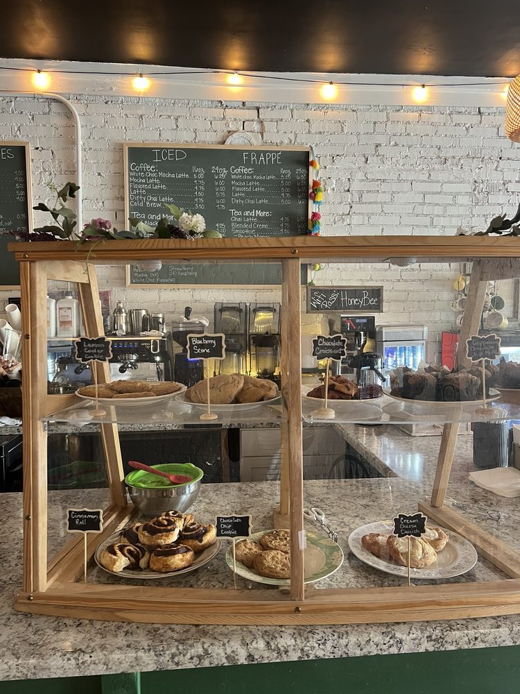 HoneyBee Coffee Cupboard Logo