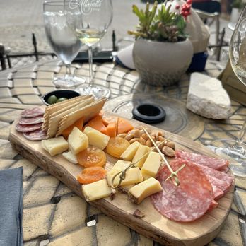 Allegretto Vineyard Resort - Cheese and charcuterie board - Resorts Near Me - Paso Robles, California