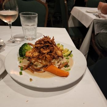 Duck City Bistro - Horseradish crusted salmon - Bars Near Me - Davenport, Iowa
