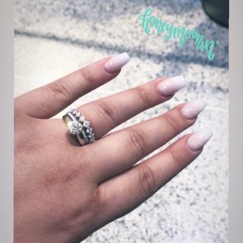 Gloss Nail Bar - Bridal "French ombré" nails - Nail Salons Near Me - Houston, Texas