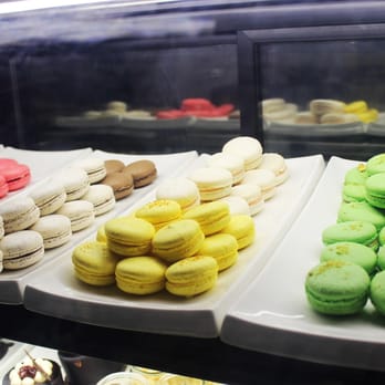 Astonish Patisserie - Macarons in the cabinet - Desserts Near Me - Adelaide, SA