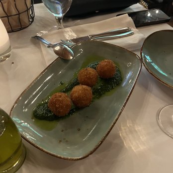 Orto - Risotto Balls Stuffed with Bolognese - Italian Near Me - Miller Place, New York Orto - Risotto Balls Stuffed with Bolognese - Italian Near Me - Miller Place, New York