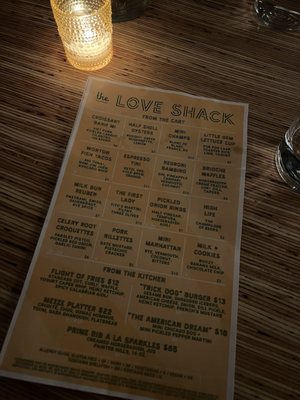 Menu photo 3 The Love Shack Portland, OR