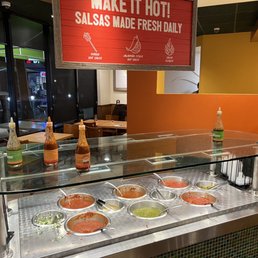 The salsa bar is back!!! The salsa bar is back!!!