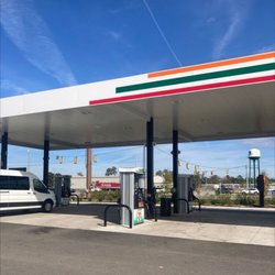 7 Eleven - 16 fuel pumps.