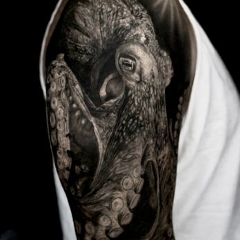 Cypress Tattoo - Photo realistic octopus tattoo - Tattoo Near Me - Hillsboro, Oregon Cypress Tattoo - Photo realistic octopus tattoo - Tattoo Near Me - Hillsboro, Oregon