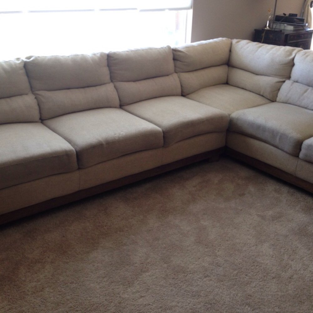 Imperial Carpet Cleaning - Couch after Jay and his associate Tony cleaned it. Hard to really see in this photo what a great job they did! - Carpet Cleaning Near Me Imperial Carpet Cleaning - Couch after Jay and his associate Tony cleaned it. Hard to really see in this photo what a great job they did! - Carpet Cleaning Near Me