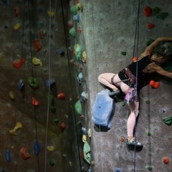 Vertically Inclined Rock Gym