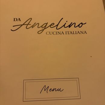 Da Angelino - Menu - Italian Near Me - Coconut Grove, Florida
