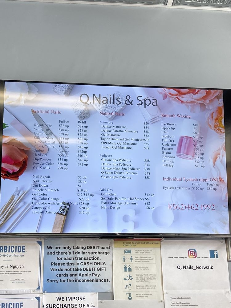 Q Nails Norwalk Ohio