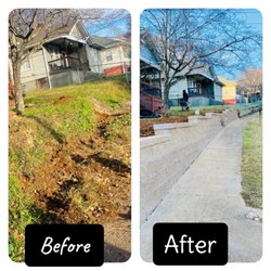 Raymundo's Retaining wall & lands - Retaining wall