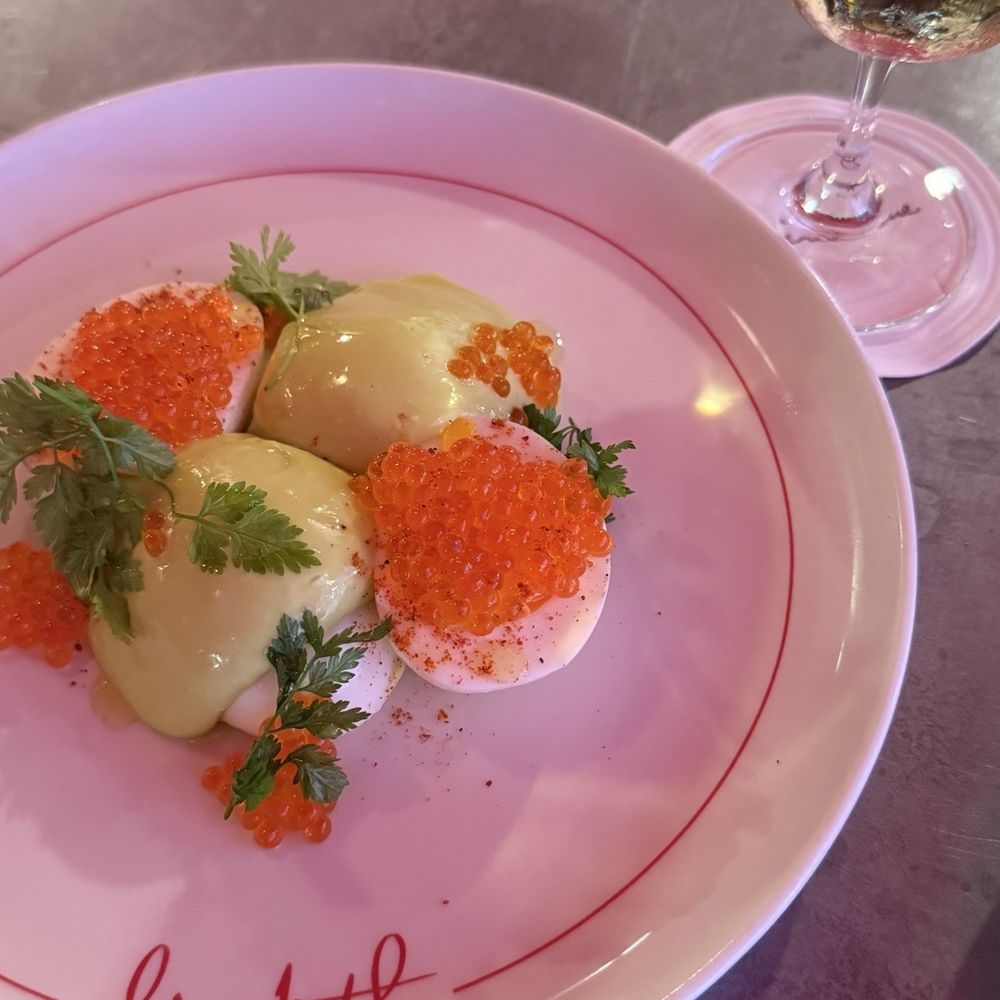 Elizabeth - Eggs and salmon roe - Wine Bars Near Me - Portland, Maine Elizabeth - Eggs and salmon roe - Wine Bars Near Me - Portland, Maine
