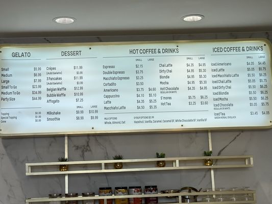 Menu photo 2 I Scream Gelato - Plano, TX Plano, TX