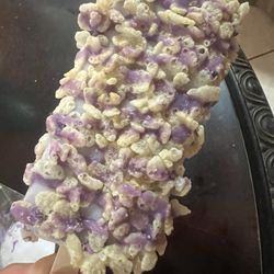 Ube Rice Krispie Ice Cream Bar (front out of packaging)