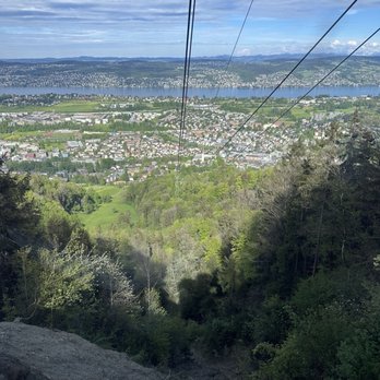Felsenegg - Cable car to get here - Fondue Near Me - Stallikon/Zurich, ZH
