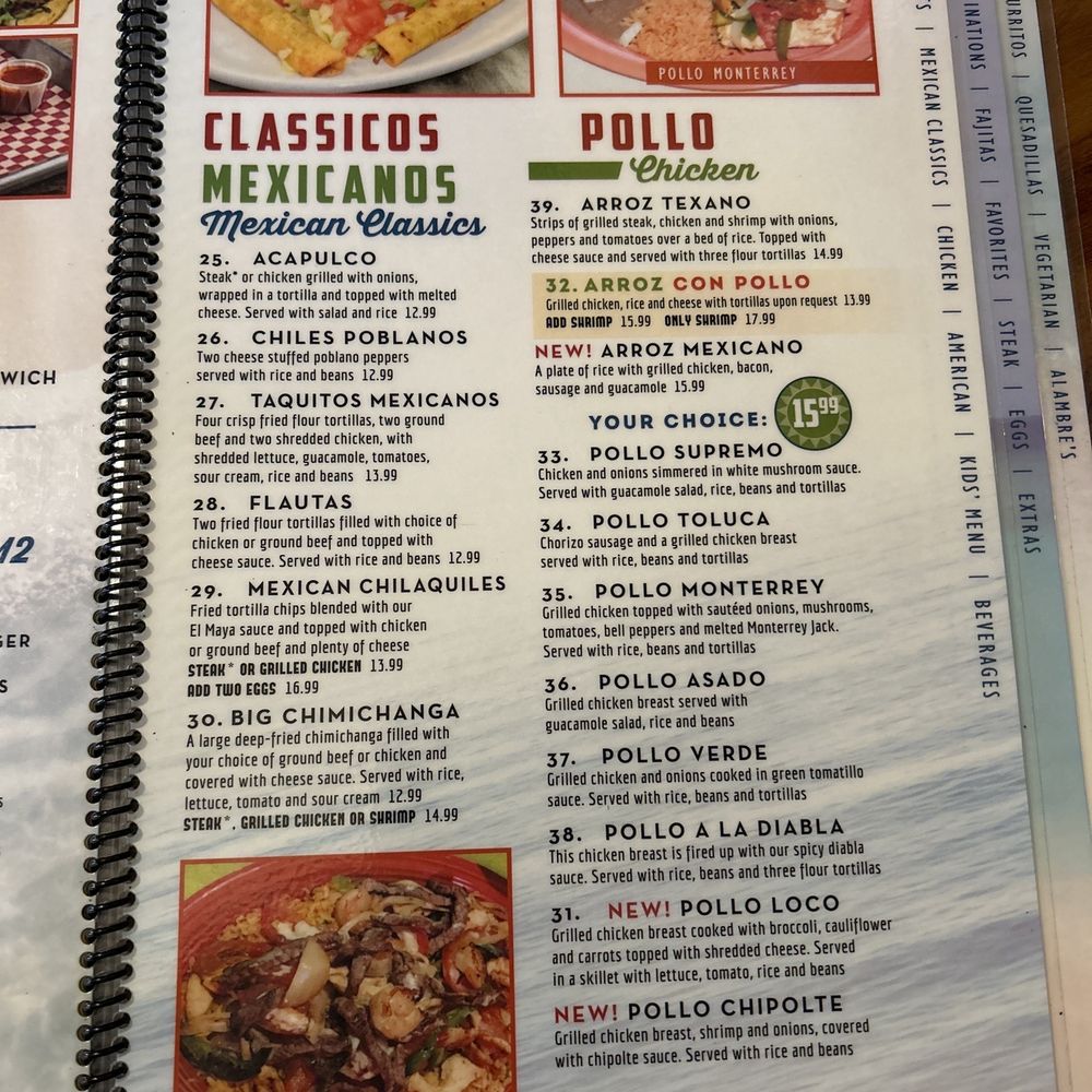 El Rodeo - Menu - Mexican Near Me - Avon, Indiana
