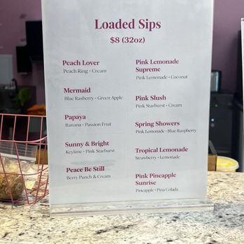 Cedar Bluff Nutrition - Loaded Sips Menu - Juice Bars & Smoothies Near Me - Knoxville, Tennessee Cedar Bluff Nutrition - Loaded Sips Menu - Juice Bars & Smoothies Near Me - Knoxville, Tennessee