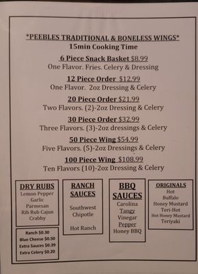Menu photo 2 Camden Wing Shack Camden, SC Menu photo 2 Camden Wing Shack Camden, SC