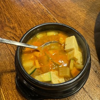 Cast Iron Pot Island - Bean paste soup - Korean Near Me - Staten Island, New York