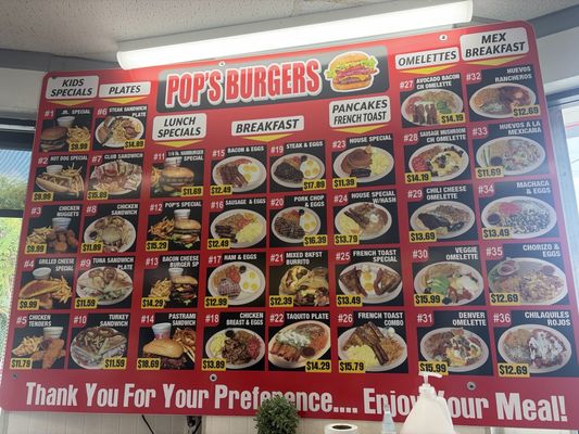 Menu photo 2 Pop's Burgers Huntington Park, CA Menu photo 2 Pop's Burgers Huntington Park, CA