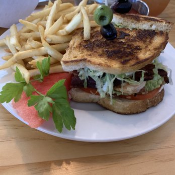 Chef Rick's - Look at the Grilled Chicken, Avocado And Bacon Club, Nom-Nom! - New American Near Me - Orcutt, California