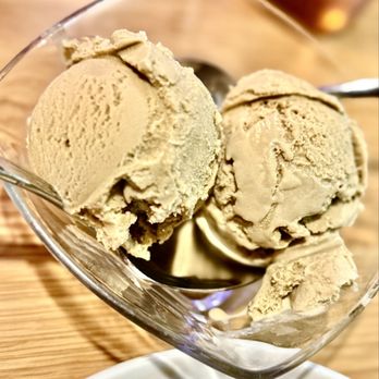 Miraku Boston - Hojicha ice cream - Ramen Near Me - Brookline, Massachusetts Miraku Boston - Hojicha ice cream - Ramen Near Me - Brookline, Massachusetts