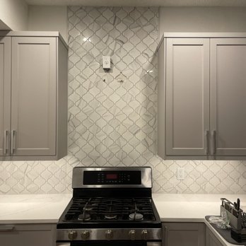 Mahalo Flooring - Marble backsplash. - Flooring Near Me