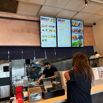 Sumiya Bento - a woman ordering food at a restaurant - Japanese Near Me - Milpitas, California