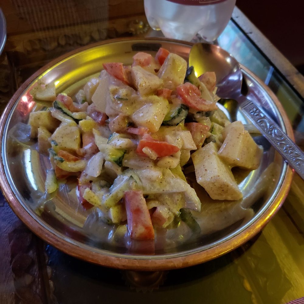 New Punjab - Cold potato and mixed veggie plate. - Indian Near Me - Fontanafredda, PN