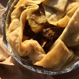 Curry Goat Roti