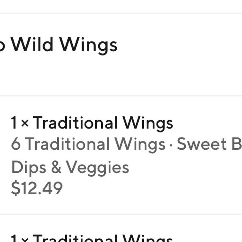 Buffalo Wild Wings - This is a photo of the sauce it should've been! - Chicken Wings Near Me - McKinney, Texas