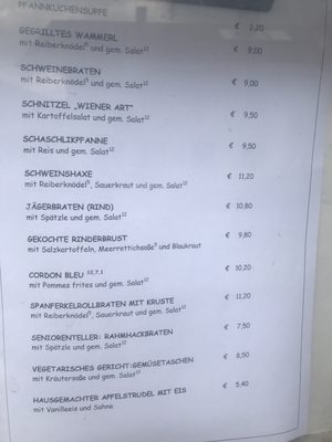 Menu photo 2 Gasthof Zur Post Kirchroth, BY